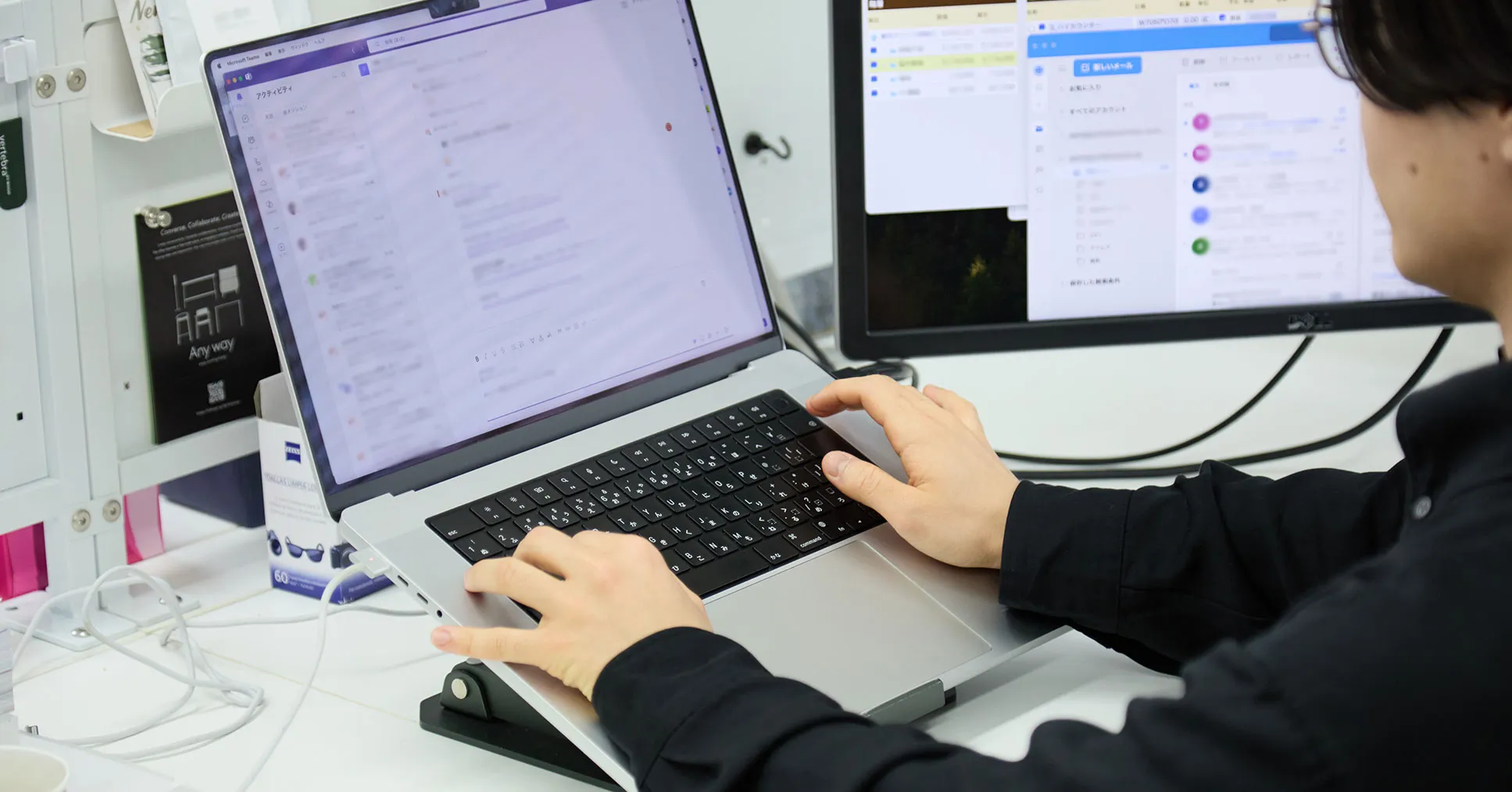 独自の案件対応システム