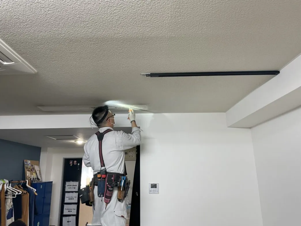 作業を担当する職人