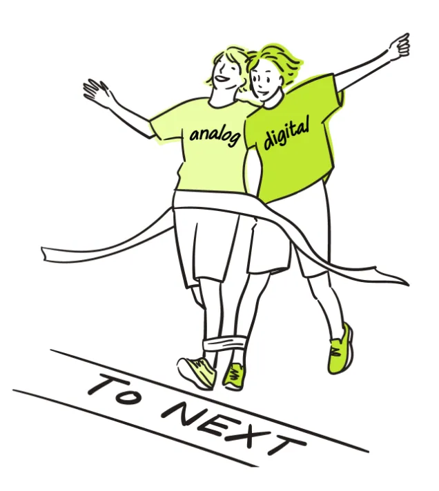 アナログとデジタルを融合